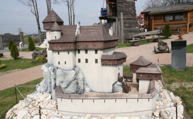 Zamek Bobolice miniatura na zamówienie