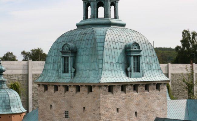 Zamek Kalmar widok głównej wieży