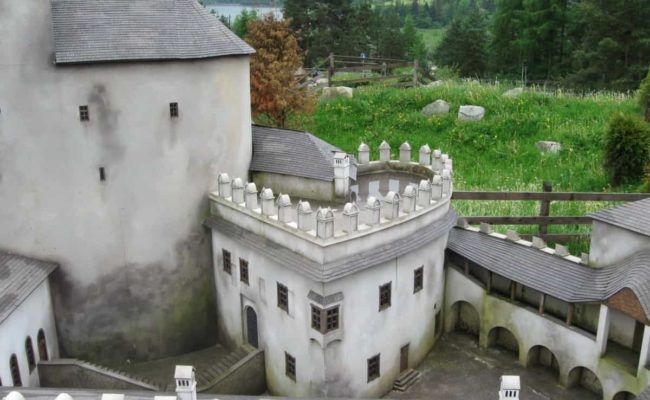 Zamek Niedzica makieta miniatury na zamówienie