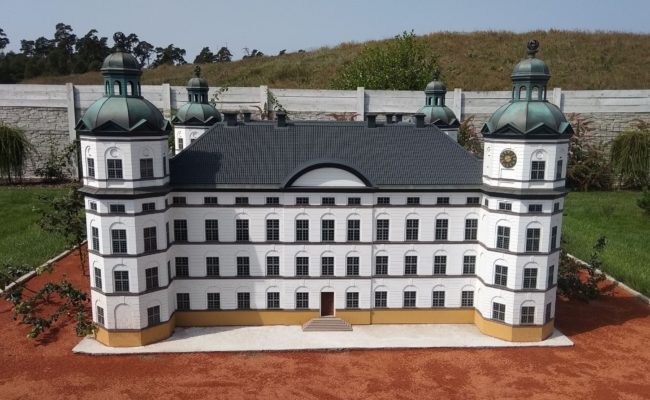 miniatury zamku Skokloster producent makiet Silva